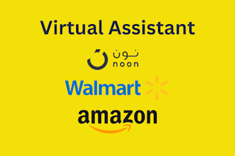 do listing on amazon, noon and drop shipping at walmart