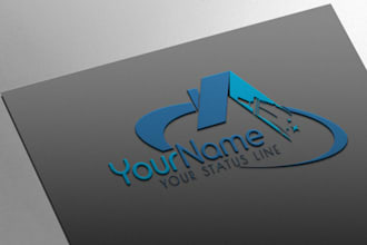 make attractive logo about pressure washing cleaning service power washing