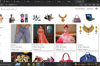 be personal ecommerce website indian web developer