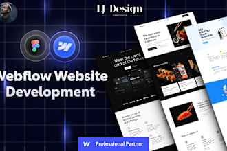 create your modern and responsive webflow website