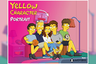 create a unique yellow avatar for you