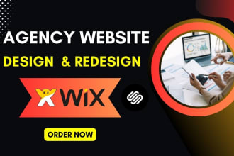 design wix agency website, wix business website, wix travel agency, wix booking