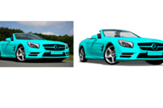 do image background removal, drop shadow and natural shadow