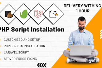 install codecanyon script and customization php laravel