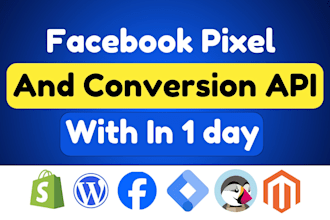 setup meta facebook pixel shopify conversion api, fix pixel, conversion tracking