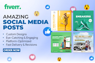 make stunning and creative ad image, posts