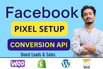 setup meta facebook pixel shopify, conversion API, GTM, ga4 ecommerce tracking