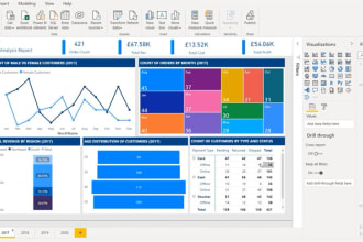 do data analysis data cleaning and visualization with excel power bi
