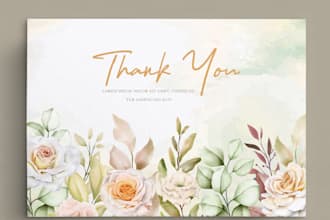 design amazon thank you card, product insert card