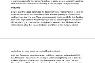 write a treatment or script for your documentary movie or reality show