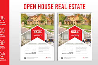 design  commercial ,marketing, mortgage, flyers or brochure
