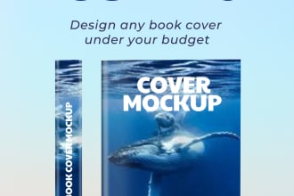 design any book cover for KDP or lulu