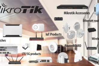 do any mikrotik or routeros related work