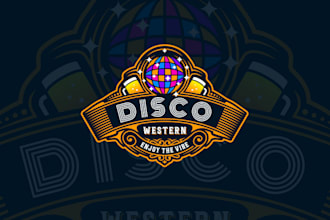 make fascinating logo about dj, music hand drawn, rock, rap hiphop custom