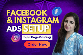 setup facebook and inst ads campaign, marketing for leads and sales