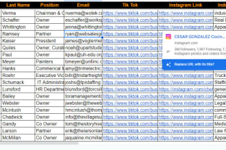 find instagram influencers with email addresses