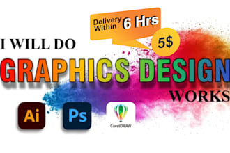 any kind of creative graphic design work