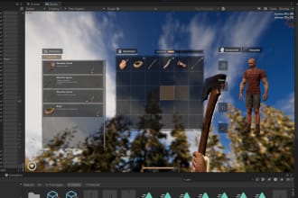 make horror,survival or shooter game in first person,