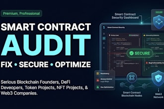 audit and fix your solidity smart contract