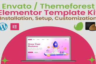 quickly install envato elements kit, themeforest, wordpress, template, theme