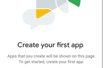 create account for app publish