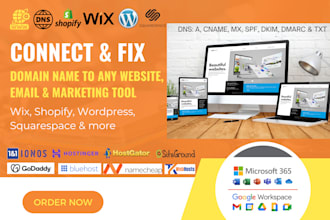 connect domain name with website asap