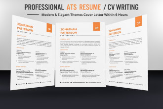do professional ats resume writing, cover letter and tech CV maker
