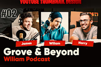 create attractive and clickable podcast thumbnails