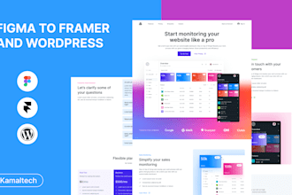 design a responsive framer website