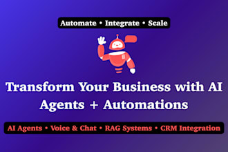 transform your business using ai automations, ai agents, and mvp development