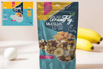 create premium packaging design and dielines