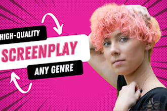 write an engaging screenplay in any genre