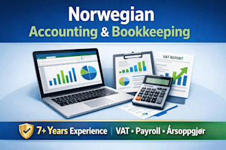 do norwegian bookkeeping, vat mva, payroll and accounting
