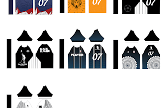 design sublimation esports and gaming jersey