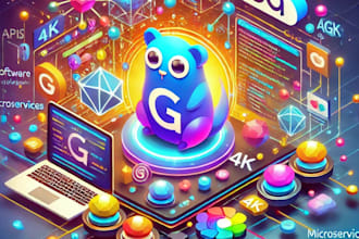 do golang development, apis, microservices, and web apps