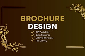 design product brochures, marketing flyers, company brochures, and posters