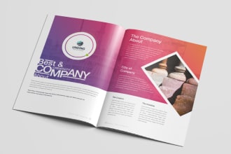 professional flyer, brochure, catalog design for your business need