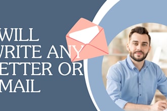 write any kind of letter or emails