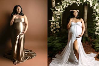change photography image background or dress professionally