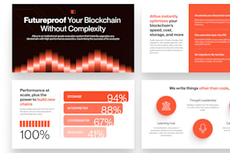 design professional bulk pitch deck design for investors