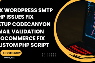 expert PHP script fix codecanyon expert  SMTP integration wordpress form