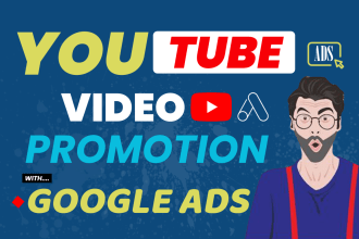 do organic youtube video promotion with google ads