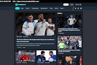 get website developed and fixed accordingly
