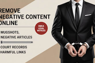remove mugshot deindex negative links bad searches delete articles news blogs