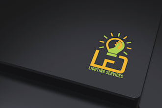 provide modern electrician, handyman, roofing or plumbing logo