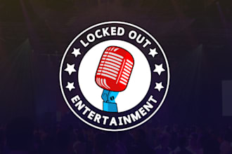 design attractive logo about dj music, studio and entertainment