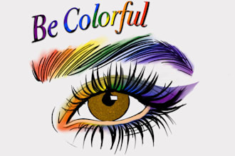 provide high quality eyelash, beauty, lips and makeup logo for your business