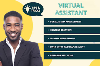 be your go to virtual assistant for any online task