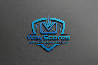 create original modern cyber security industry, tech logo