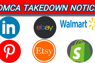 submit dmca takedown notice to remove the leaked and copyright listening product